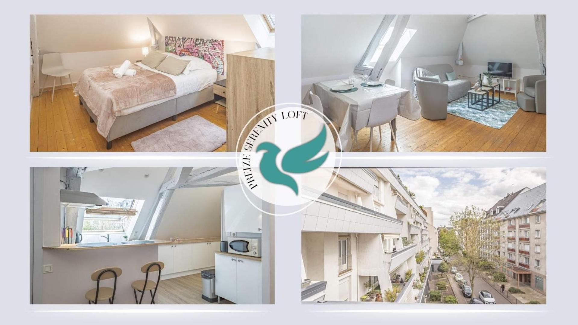 Preize Serenity Loft - Hypercentre - 2 Pers. Troyes Kültér fotó